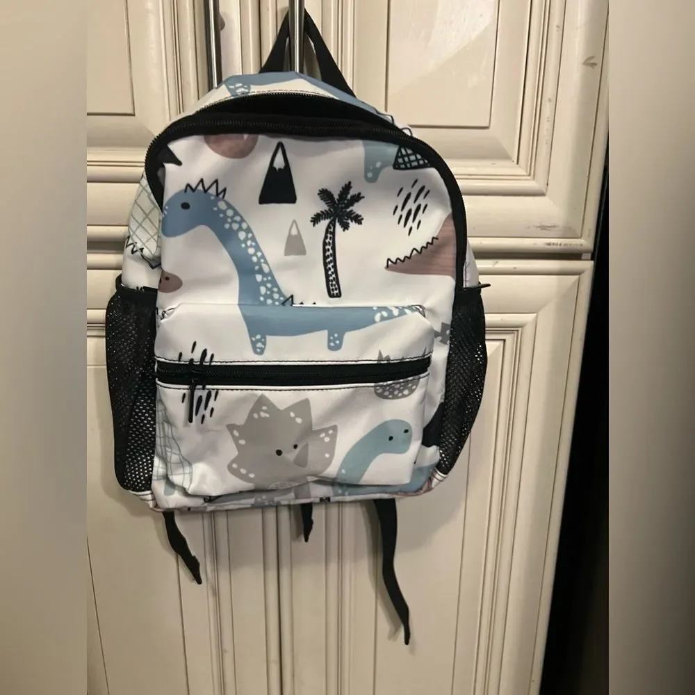 Dinosaur Print Kids Backpack Shoulder Bag Rucksack School Kindergarten bag